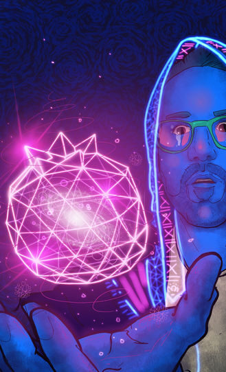 illustration of Mike's cosmogranate.