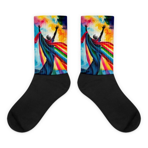 Parsha Vayeshev Art Socks