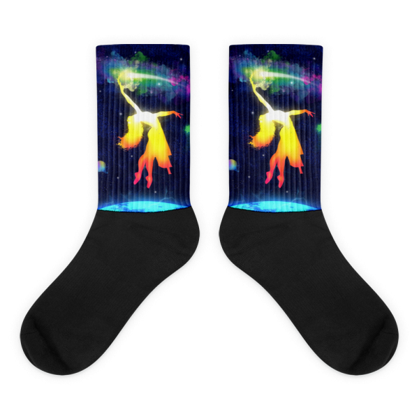 Cosmic Miriam Dance Glow Socks