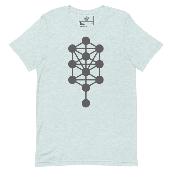 Sefirot Kabbalah Tree Line Art T-Shirt