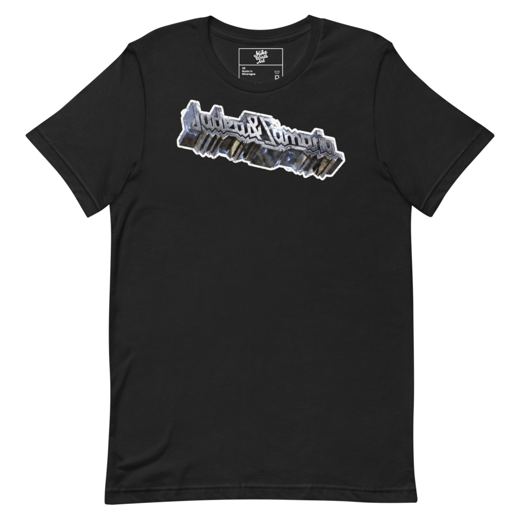 Judea and Samaria Heavy Metal Logo T-Shirt