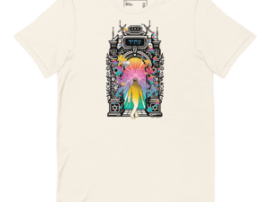 Gates of Wisdom Futurist Silhouette Tee